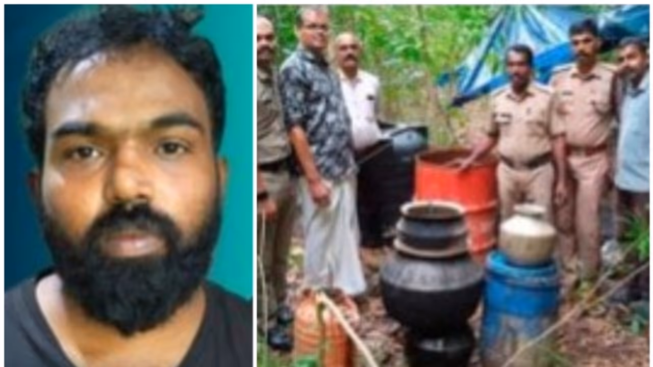 ഓണക്കാലം മുന്നിൽകണ്ട് വ്യാപക പരിശോധന; തലസ്ഥാനത്ത് 70 ലിറ്റർ മദ്യം പിടികൂടി, കാസ‍ർഗോഡ് 800 ലിറ്റർ കോട പിടിച്ചു