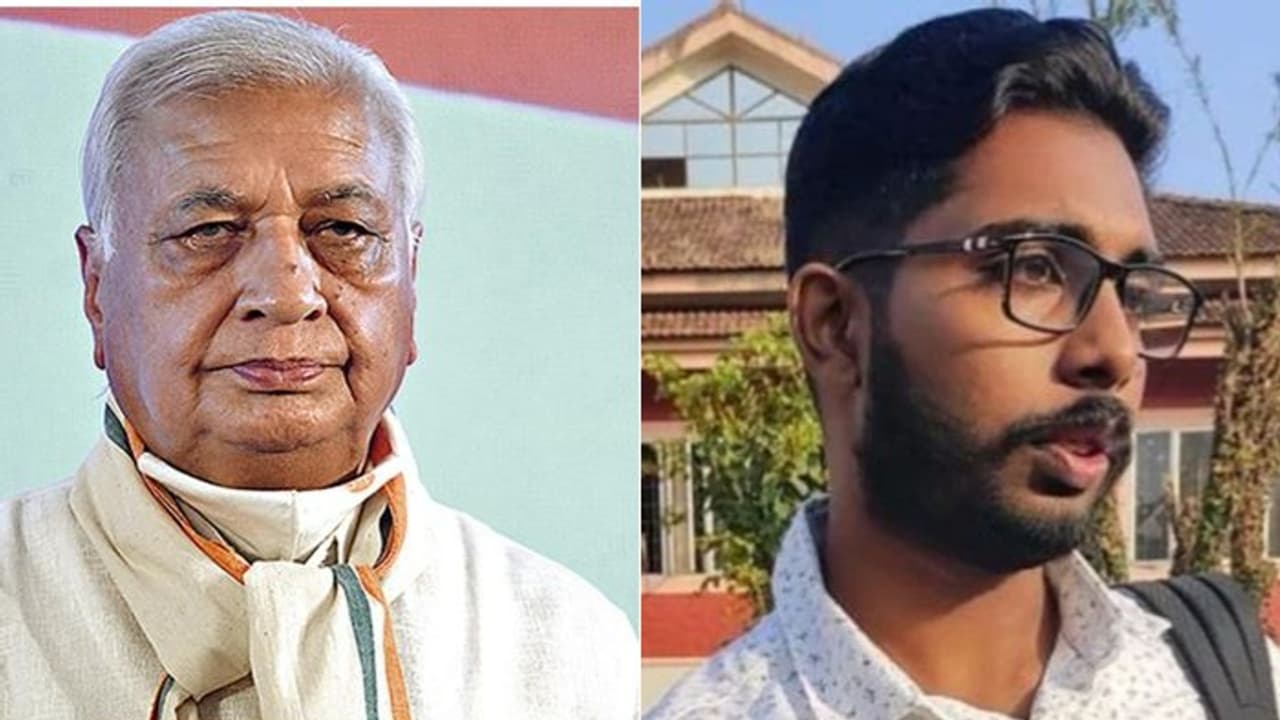 സിദ്ധാർത്ഥൻെറ മരണം; ഇടപെടലുമായി ഗവർണര്, ഡീനിനെയും അസി. വാര്ഡിനെയും തിരിച്ചെടുക്കാനുള്ള തീരുമാനം മരവിപ്പിച്ചു സിദ്ധാർത്ഥൻെറ മരണം; ഇടപെടലുമായി ഗവർണര്, ഡീനിനെയും അസി. വാര്ഡിനെയും തിരിച്ചെടുക്കാനുള്ള തീരുമാനം മരവിപ്പിച്ചു