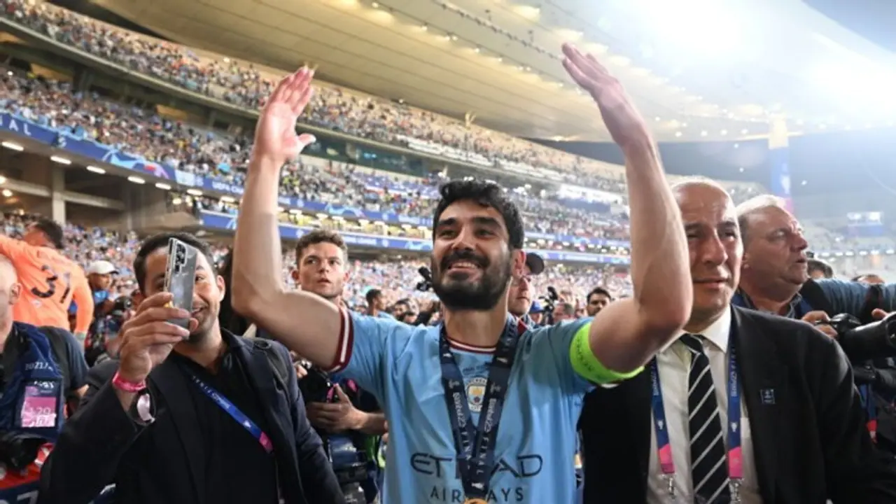 Ilkay Gundogan completes sensational Man City return from Barcelona; says feels nice to be home (WATCH) Ilkay Gundogan completes sensational Man City return from Barcelona; says feels nice to be home (WATCH)
