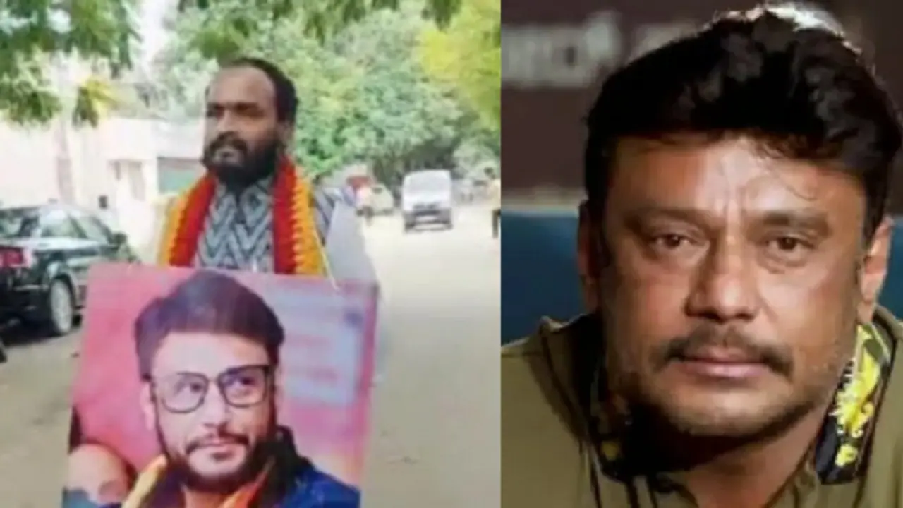 ಡಿಂಪಲ್ ಕ್ವೀನ್​ ಜತೆ ದಾಸನ ರಹಸ್ಯ ಮಾತುಕತೆ: ಪರಪ್ಪನ ಅಗ್ರಹಾರದಲ್ಲಿ ದರ್ಶನ್ ಅಭಿಮಾನಿಯ ಹುಚ್ಚಾಟ!