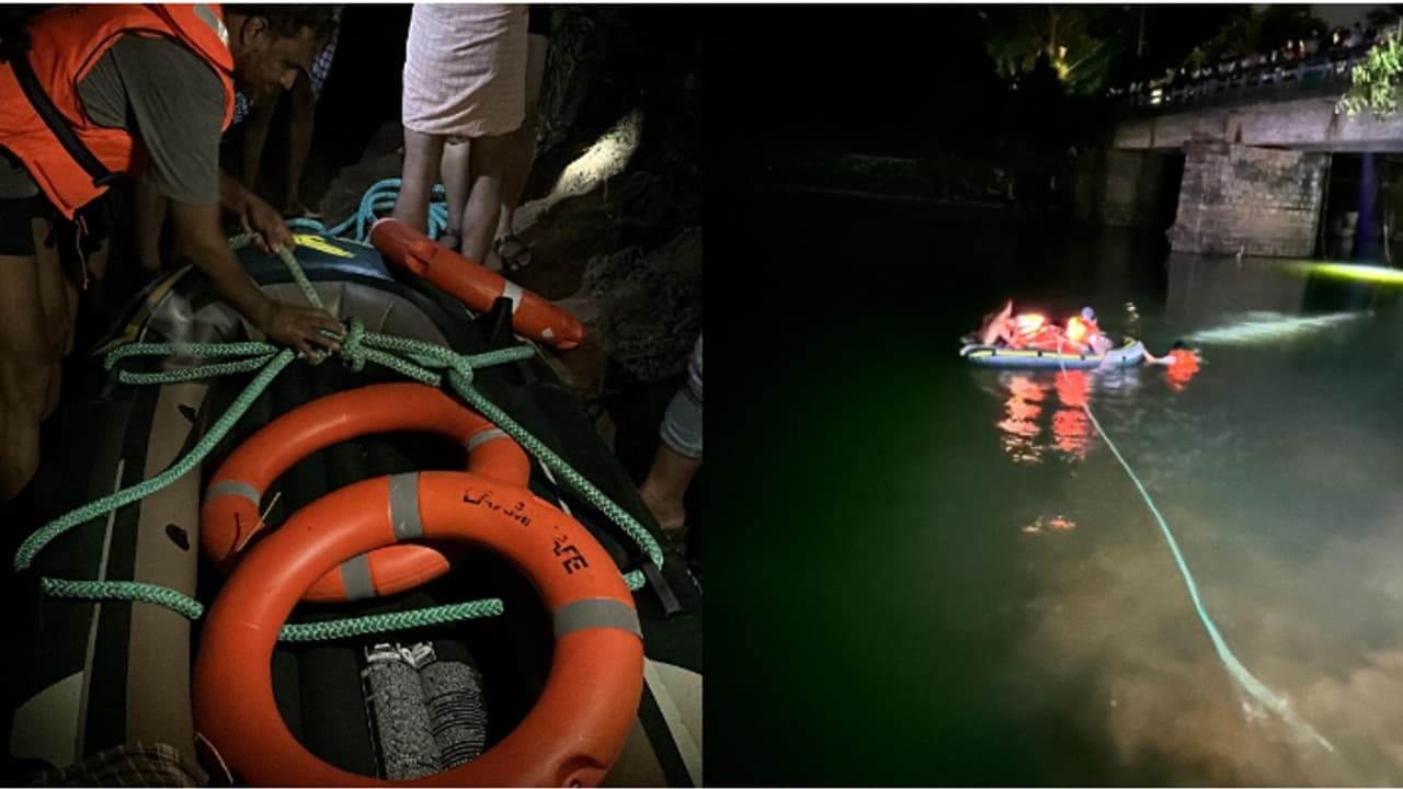 പാലത്തിന് സമീപം കാറും ഐഡന്‍റിറ്റി കാര്‍ഡും ചെരിപ്പും; നാദാപുരത്ത് യുവാവ് പുഴയില്‍ വീണെന്ന് സംശയം, തിരച്ചിൽ