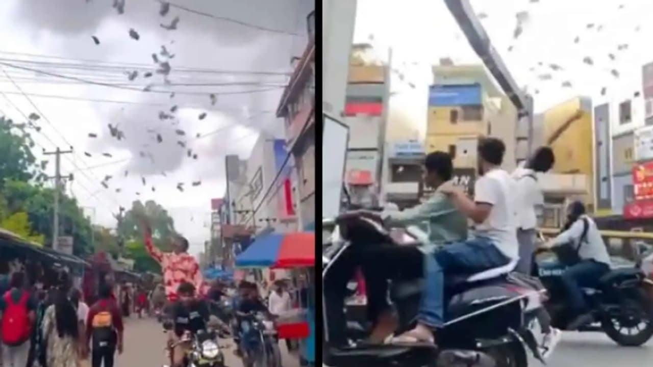 വൈറലാകണം! ബൈക്കിലെത്തി നടുറോഡിൽ കറൻസികൾ വാരിയെറിഞ്ഞ് യൂട്യൂബർ! കാശുവാരാൻ കൂട്ടയിടി, പിന്നെ സംഭവിച്ചത്..