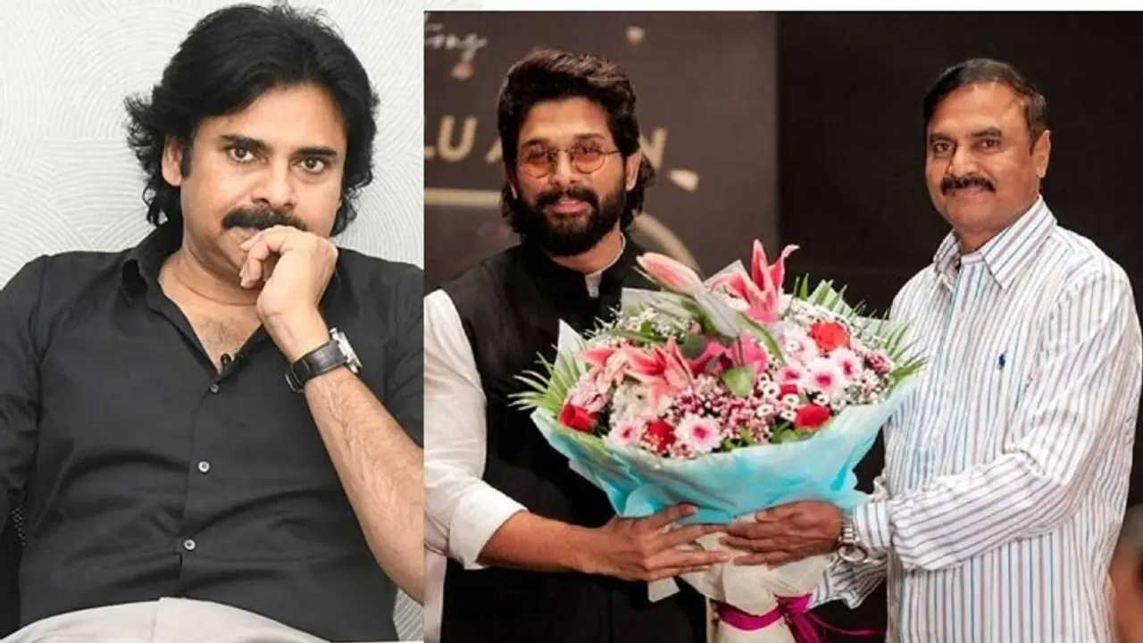 పుష్ప మూవీపై పవన్ కళ్యాణ్ తన కామెంట్స్ వెనక్కి తీసుకోవాలి.. అల్లు స్నేహ తండ్రి సంచలన వ్యాఖ్యలు పుష్ప మూవీపై పవన్ కళ్యాణ్ తన కామెంట్స్ వెనక్కి తీసుకోవాలి.. అల్లు స్నేహ తండ్రి సంచలన వ్యాఖ్యలు