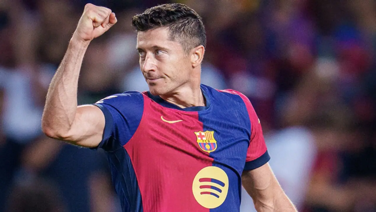 Hansi Flick delighted with Robert Lewandowski's form after Barcelona's 2 1 La Liga win over Athletic Bilbao