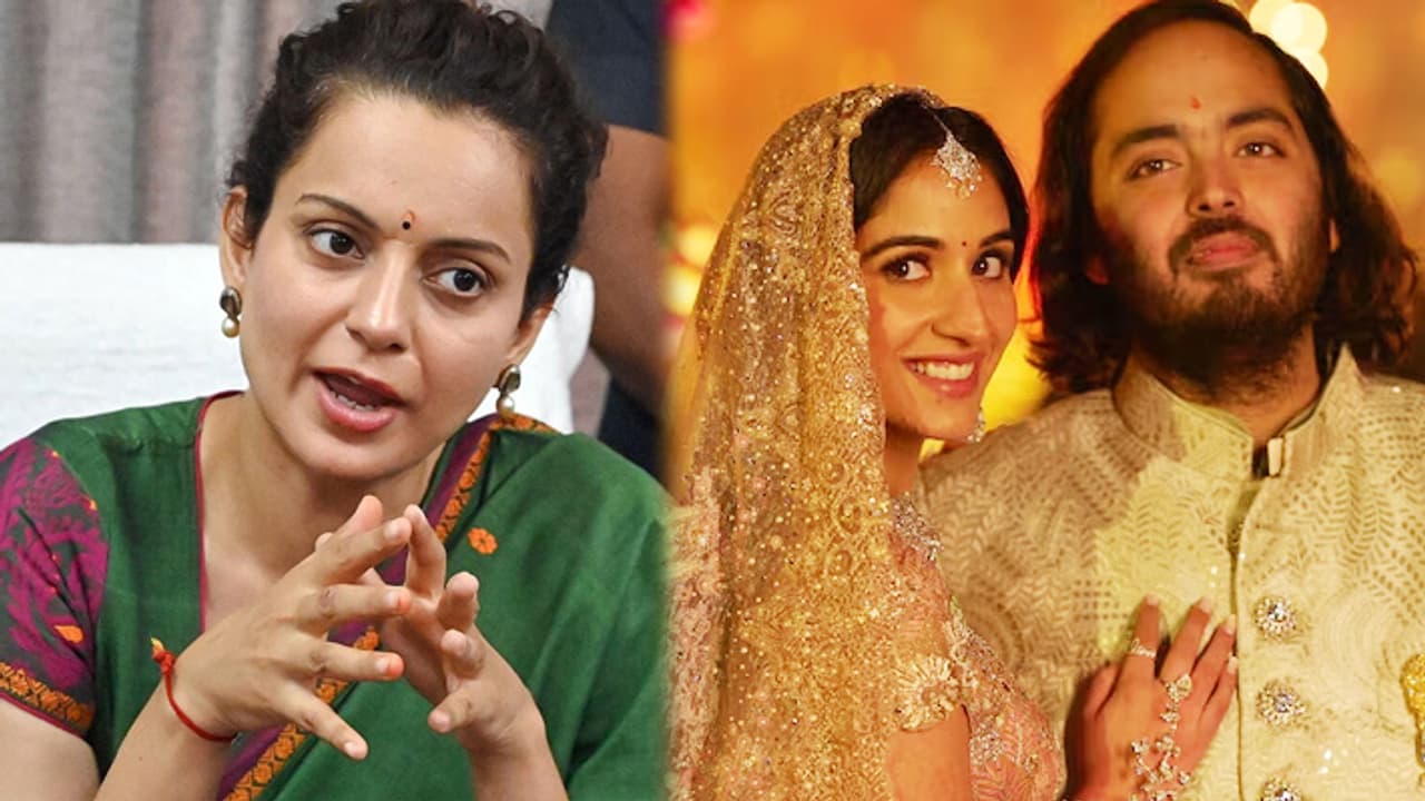 Kangana Ranaut finally reveals the real reason she missed Anant Ambani's grand wedding