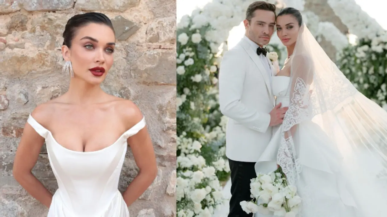Amy Jackson, Ed Westwick get married in Italy; check out their dreamy wedding photos 