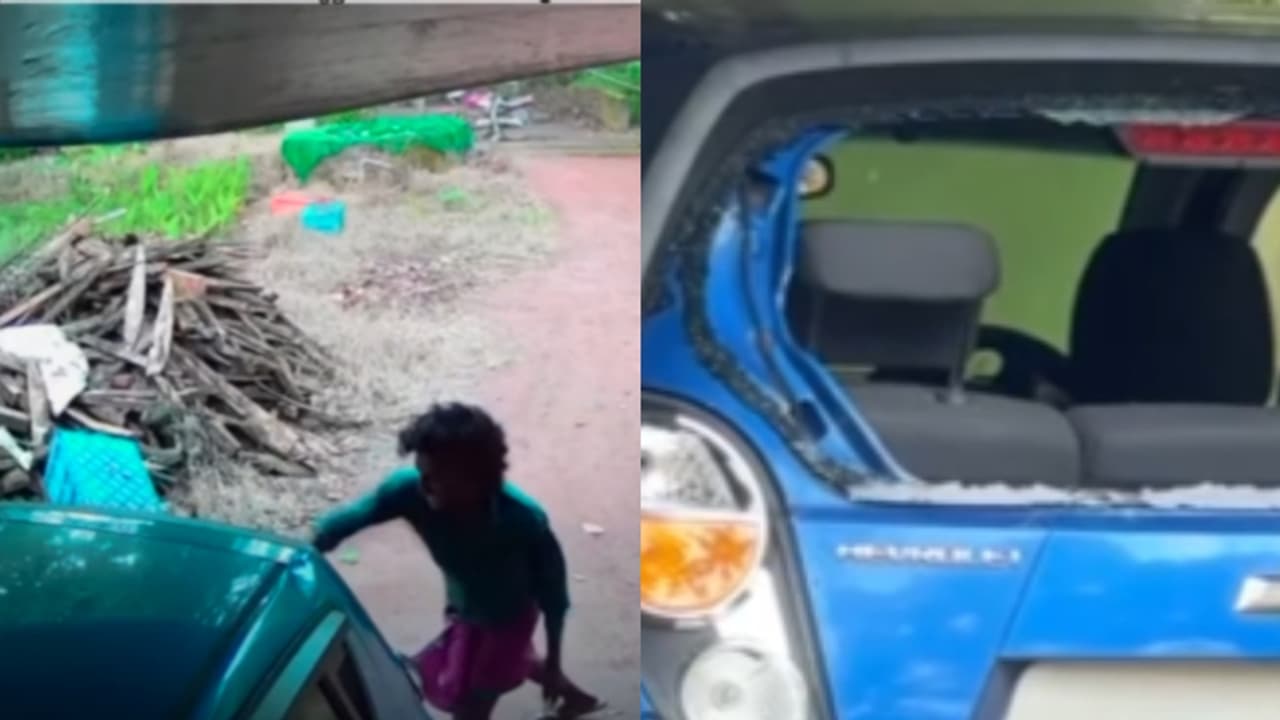 പൊലീസിൽ പരാതി നൽകിയതിന് വീട് കയറി ആക്രമണം, കാർ തകർത്തു; നാല് പേർ പിടിയിൽ പൊലീസിൽ പരാതി നൽകിയതിന് വീട് കയറി ആക്രമണം, കാർ തകർത്തു; നാല് പേർ പിടിയിൽ