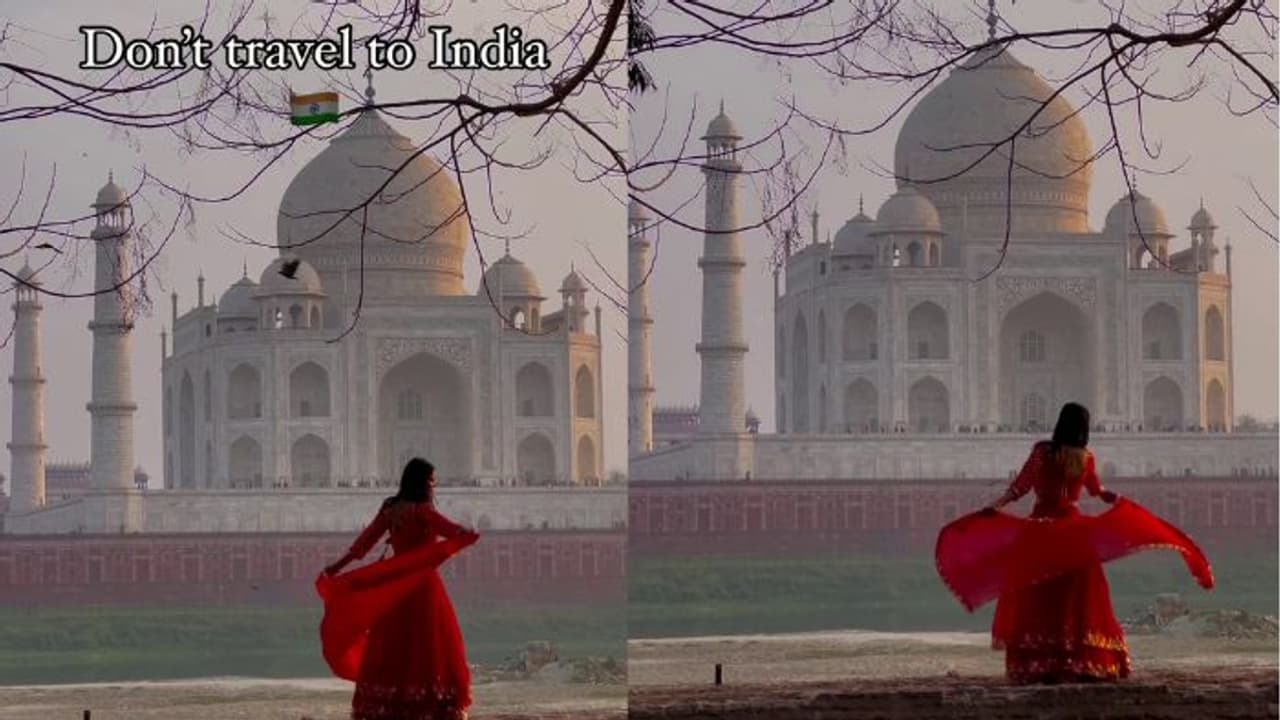 ತಾಜ್‌ಮಹಲ್ ಮುಂದೆ ರೀಲ್ಸ್ ಮಾಡಿ, ಭಾರತಕ್ಕೆ ಬರಬೇಡಿ ಅಂತ ಹೇಳಿದ್ಯಾಕೆ ವಿದೇಶಿ ಮಹಿಳೆ?