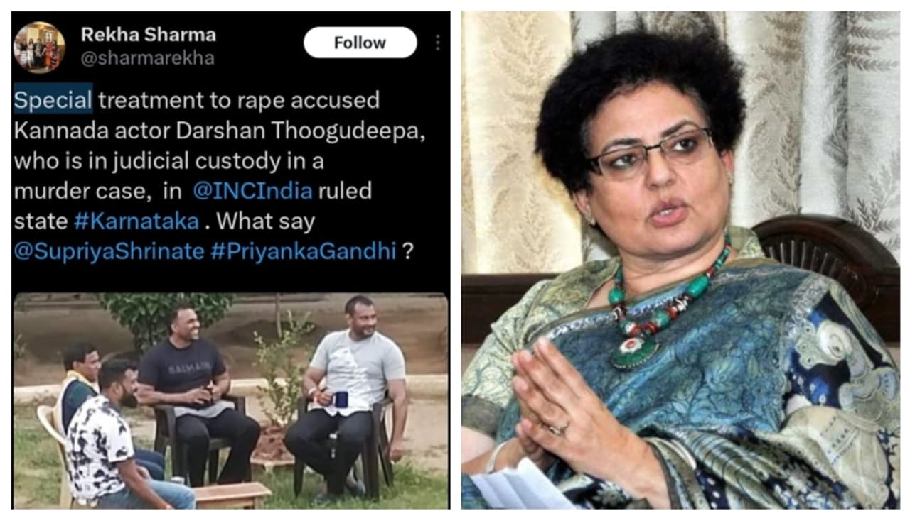 ದರ್ಶನ್ ಅತ್ಯಾಚಾರಿಯೆಂದ ರಾಷ್ಟ್ರೀಯ ಮಹಿಳಾ ಆಯೋಗದ ಅಧ್ಯಕ್ಷೆ, ರೊಚ್ಚಿಗೆದ್ದ ಅಭಿಮಾನಿಗಳು 