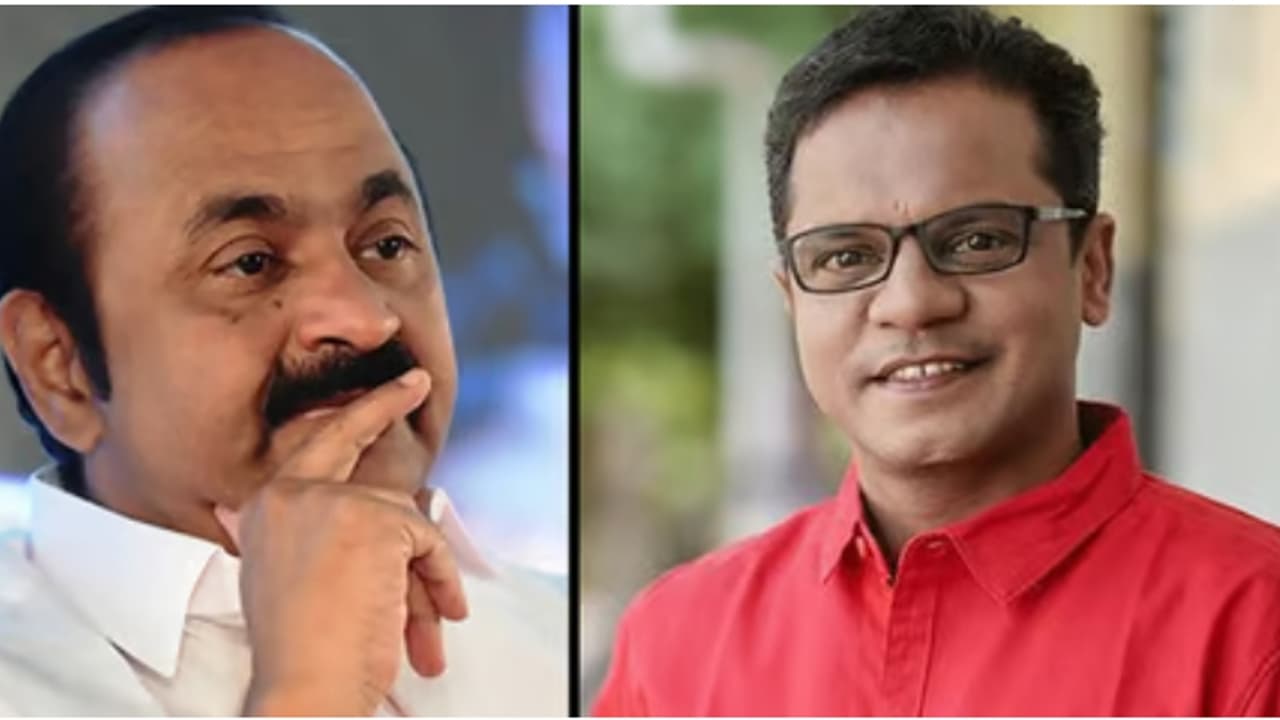 മാധ്യമ പ്രവര്ത്തകയെ വ്യക്തിപരമായി അവഹേളിച്ച ധര്മ്മജന്റെ നിലപാട് തെറ്റാണെന്ന് വി ഡി സതീശൻ മാധ്യമ പ്രവര്ത്തകയെ വ്യക്തിപരമായി അവഹേളിച്ച ധര്മ്മജന്റെ നിലപാട് തെറ്റാണെന്ന് വി ഡി സതീശൻ