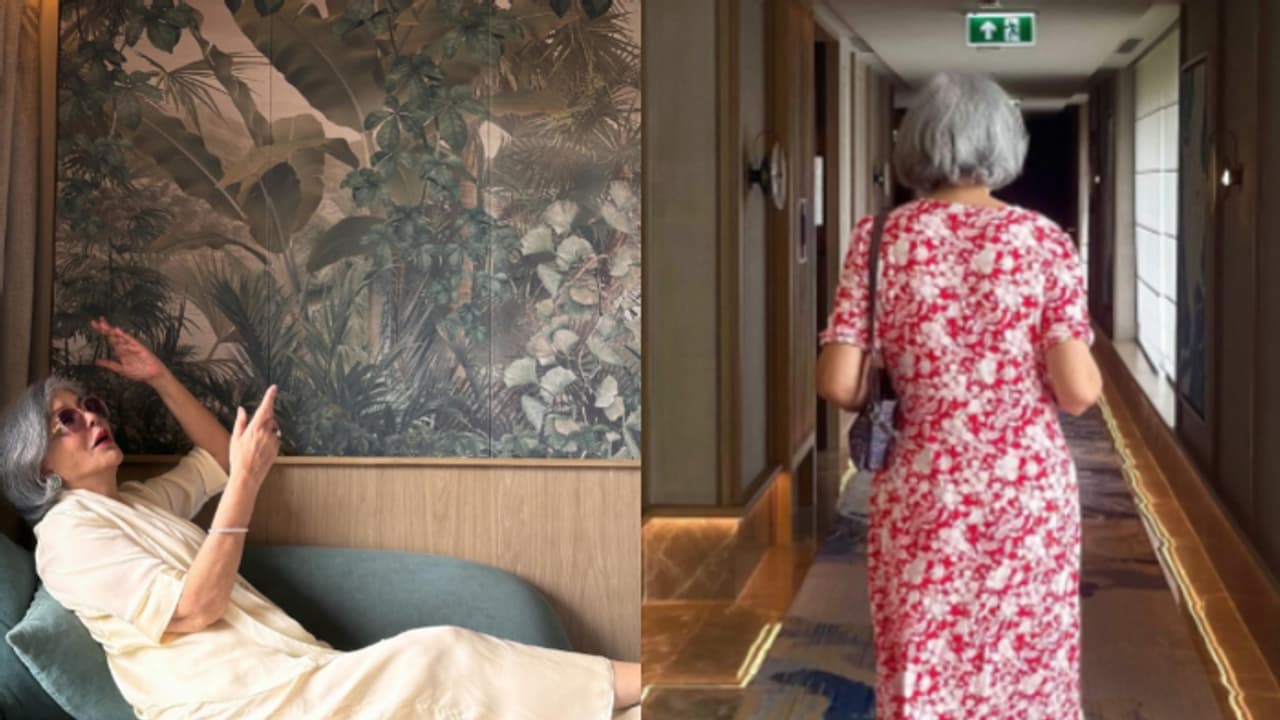 'Six snapshots from a busy morning in Goa....', Zeenat Aman shares photos from her recent trip