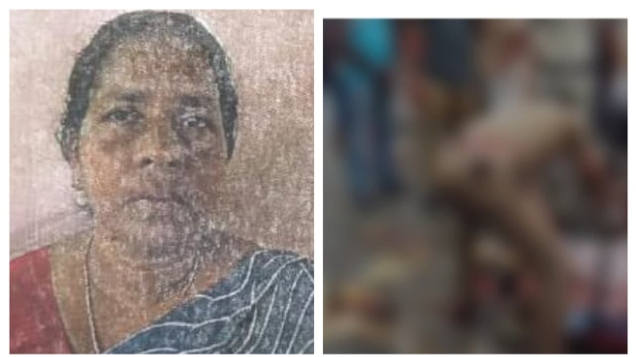 അരൂർ ദേശീയപാതയിൽ റോഡ് മുറിച്ചുകടക്കുന്നതിനിടെ വീട്ടമ്മ ബസിടിച്ച് മരിച്ചു അരൂർ ദേശീയപാതയിൽ റോഡ് മുറിച്ചുകടക്കുന്നതിനിടെ വീട്ടമ്മ ബസിടിച്ച് മരിച്ചു