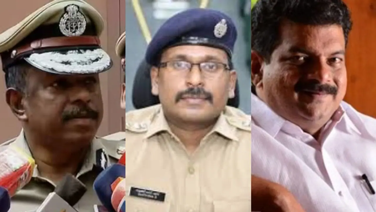Kerala:SP Sujith Das and ADGP Ajith Kumar to face departmental probe after leak of voice clip with allegations