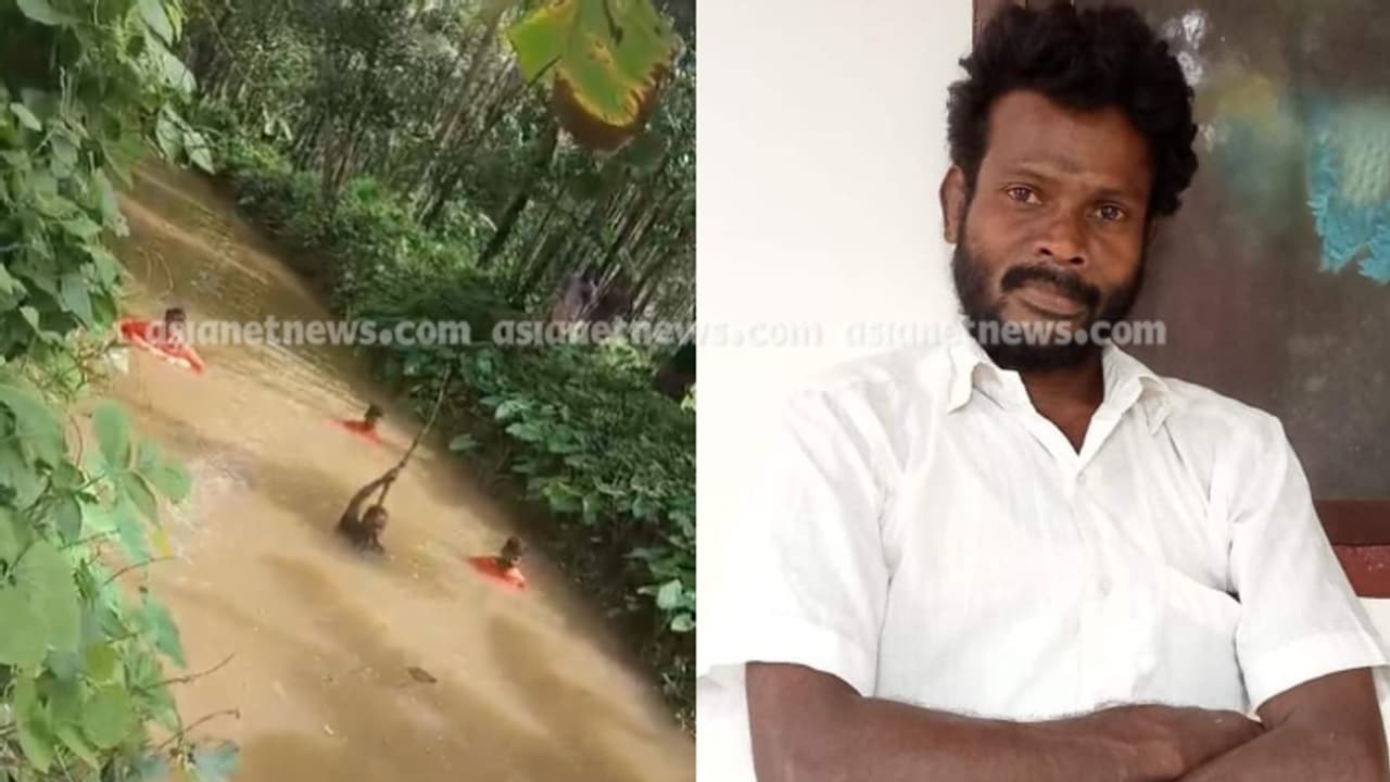 ഒഴുകിവരുന്ന തേങ്ങകള്‍ പെറുക്കാൻ തോട്ടിലിറങ്ങിയ യുവാവിനെ കാണാതായി