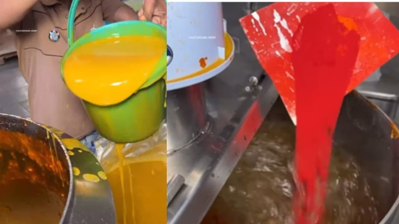 മാമ്പഴ ജ്യൂസ് തയ്യാറാക്കുന്ന ഞെട്ടിക്കുന്ന ദൃശ്യങ്ങൾ; ഇനി ഇത് വാങ്ങില്ലെന്ന് കമന്റുകള് മാമ്പഴ ജ്യൂസ് തയ്യാറാക്കുന്ന ഞെട്ടിക്കുന്ന ദൃശ്യങ്ങൾ; ഇനി ഇത് വാങ്ങില്ലെന്ന് കമന്റുകള്