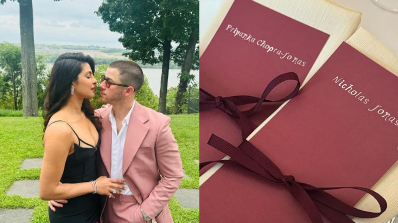 Nick Jonas shares mushy photos with wife Priyanka Chopra; attends family wedding together [PICTURES]