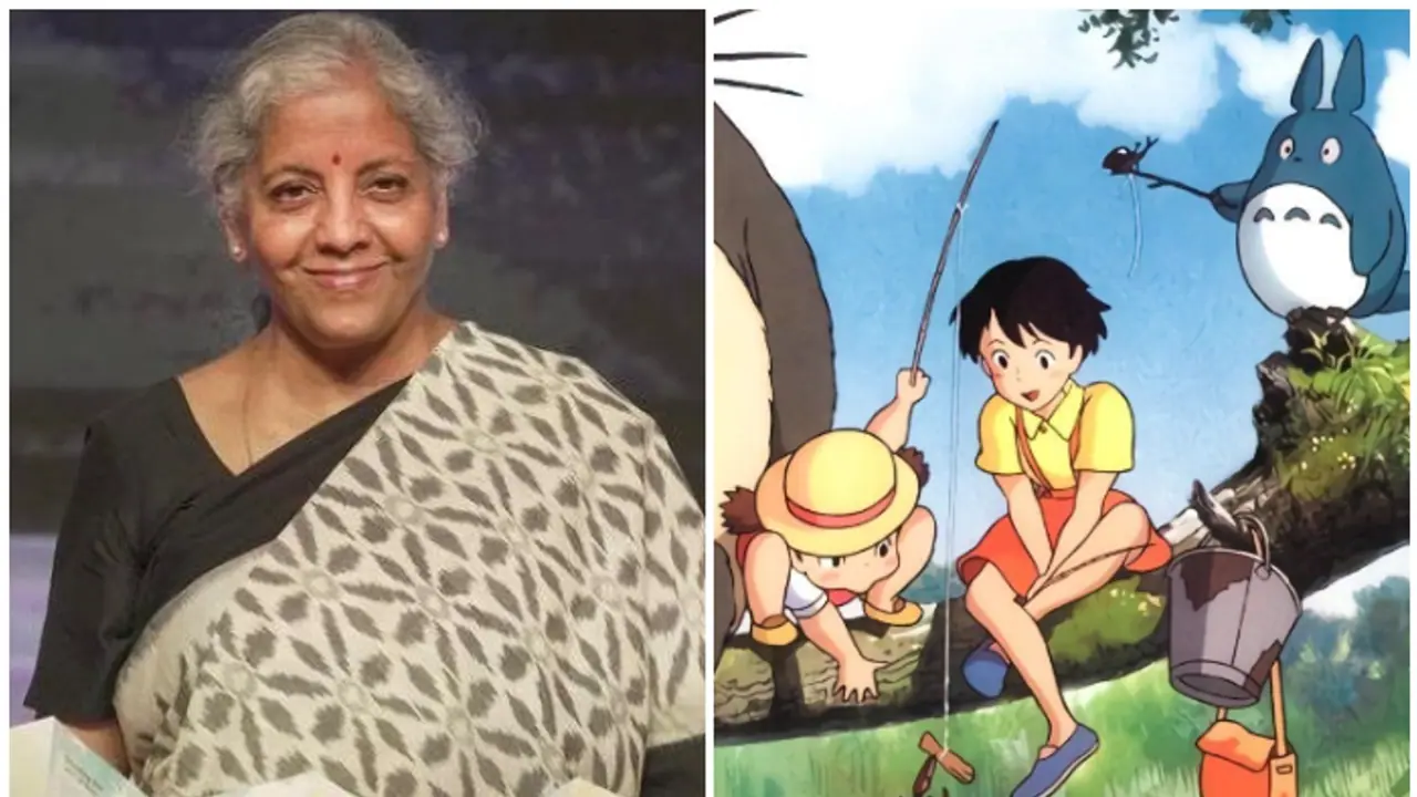 Internet in awe as Nirmala Sitharaman reveals her favorite Hayao Miyazaki Studio Ghibli films