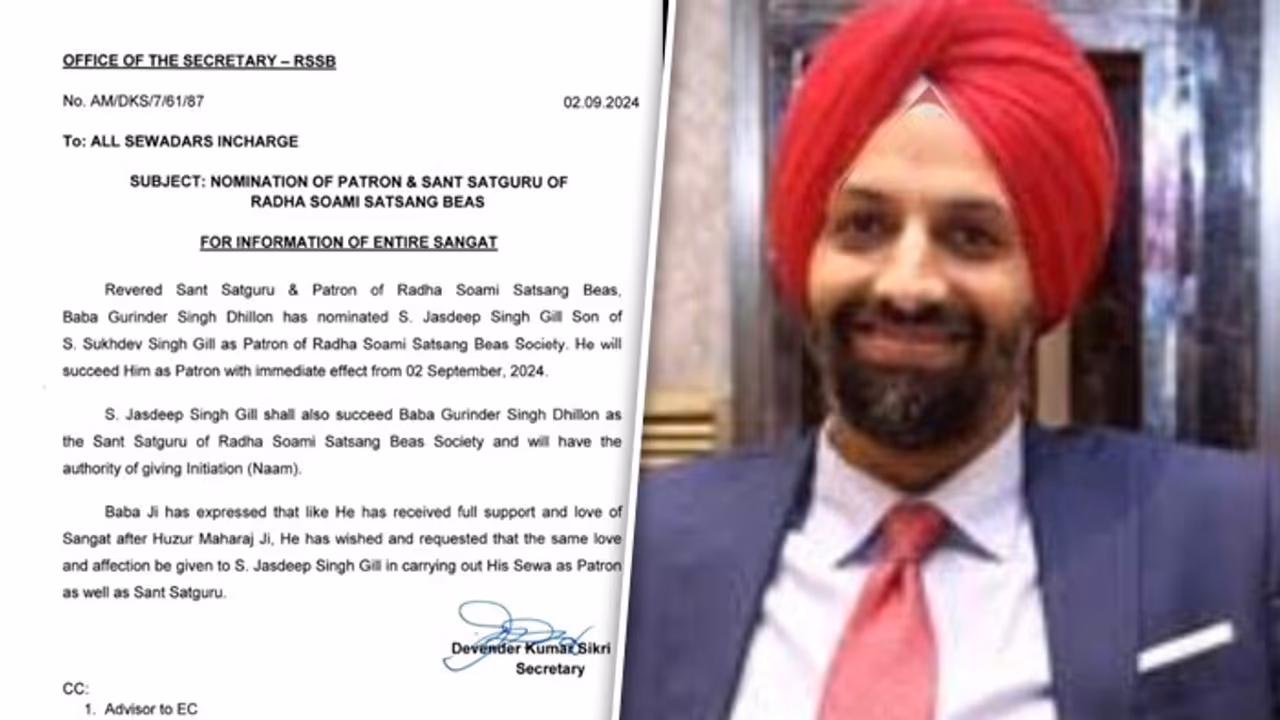 Who is Jasdeep Singh Gill, the new head of Radha Soami Satsang Beas? Who is Jasdeep Singh Gill, the new head of Radha Soami Satsang Beas?