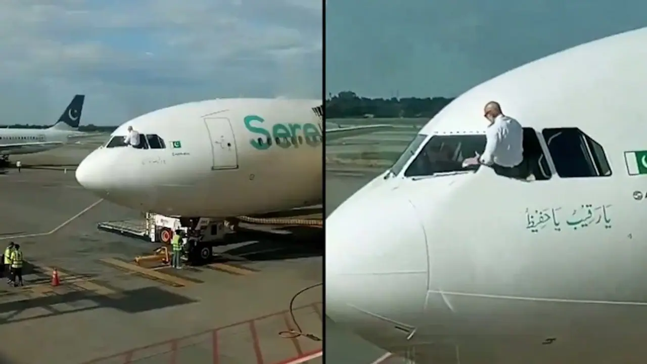 'Pakistan being Pakistan': Viral video shows pilot cleaning plane's windscreen, sets Internet abuzz (WATCH)