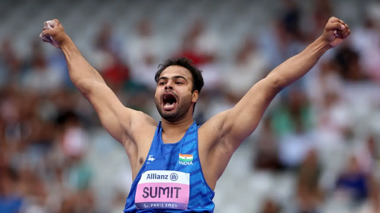 Sumit Antil defends Paralympics javelin GOLD with new record of 70.59m; PM Modi lauds exceptional performance