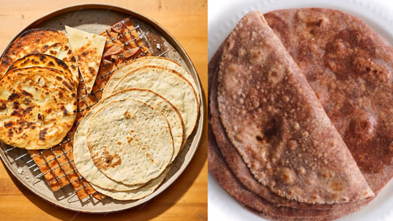 Ragi, Jowar, or Wheat Roti: Which breakfast option is the healthiest? Ragi, Jowar, or Wheat Roti: Which breakfast option is the healthiest?