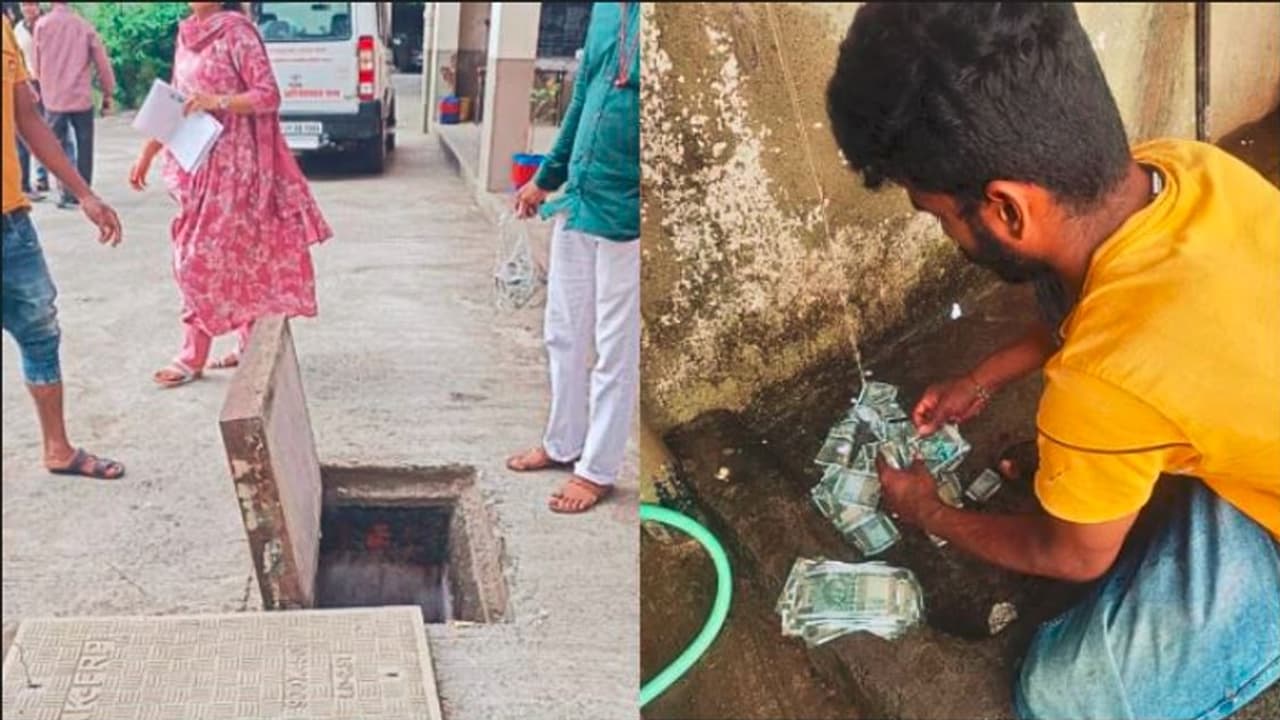 ಲಂಚದ ಹಣ ಕಮೋಡ್‌ಗೆ ಹಾಕಿ ಫ್ಲಶ್‌ ಮಾಡಿದ ಅಧಿಕಾರಿ : ಟಾಯ್ಲೆಟ್ ಹೊಂಡದಿಂದ 57 ಸಾವಿರ ತೆಗೆದ ಎಸಿಬಿ