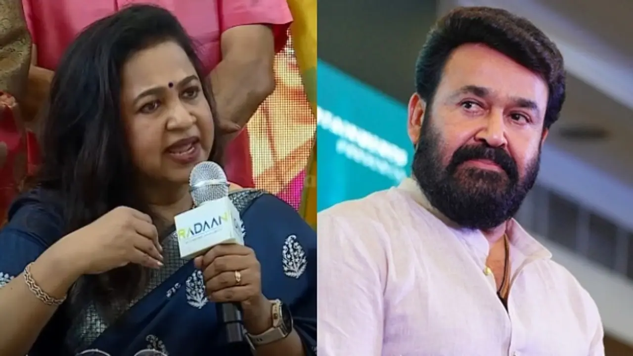 'ഇത് എന്‍റെ സെറ്റിലാണോ നടന്നത്'? വെളിപ്പെടുത്തലിന് പിന്നാലെ മോഹന്‍ലാൽ വിളിച്ചിരുന്നുവെന്ന് രാധിക ശരത്‍കുമാര്‍