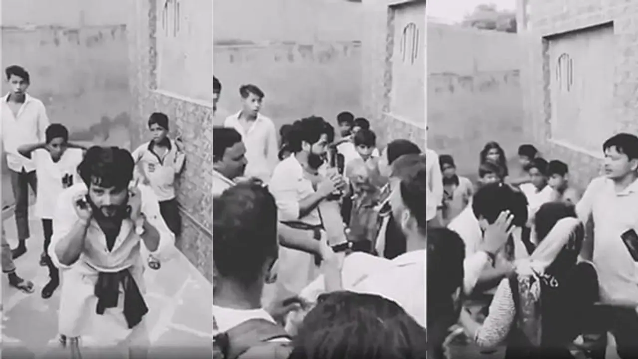UP temple priest seeks apology as he gets thrashed by locals for harassing 7 year old girl in Hapur (WATCH) UP temple priest seeks apology as he gets thrashed by locals for harassing 7 year old girl in Hapur (WATCH)