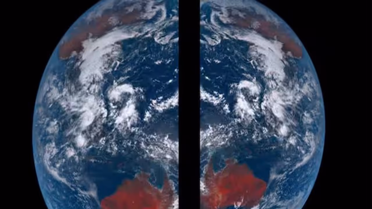 STUNNING! Timelapse video captures 24 hours on Earth from 36,000 km away in space (WATCH) STUNNING! Timelapse video captures 24 hours on Earth from 36,000 km away in space (WATCH)
