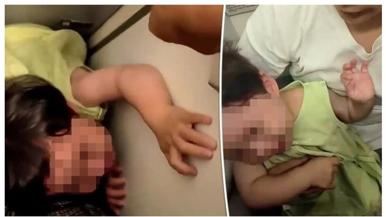 ഒരു വയസുള്ള കുഞ്ഞ് വിമാന യാത്രയ്ക്കിടെ കരഞ്ഞു; ബാത്ത്റൂമിൽ പൂട്ടിയിട്ട യുവതികള്ക്കെതിരെ രൂക്ഷ വിമർശനം ഒരു വയസുള്ള കുഞ്ഞ് വിമാന യാത്രയ്ക്കിടെ കരഞ്ഞു; ബാത്ത്റൂമിൽ പൂട്ടിയിട്ട യുവതികള്ക്കെതിരെ രൂക്ഷ വിമർശനം