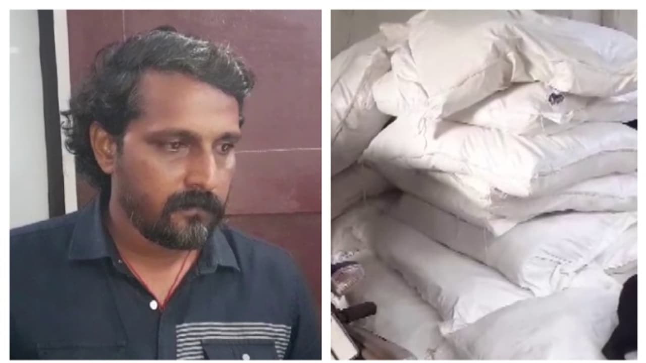 സ്കൂട്ടറിൽ നിന്ന് ഒരു ചാക്ക്, കമ്പനിയിൽ നിന്ന് 29 ചാക്ക്; തിരുവല്ലയിൽ 10 ലക്ഷത്തിന്റെ പുകയില ഉത്പന്നം പിടികൂടി സ്കൂട്ടറിൽ നിന്ന് ഒരു ചാക്ക്, കമ്പനിയിൽ നിന്ന് 29 ചാക്ക്; തിരുവല്ലയിൽ 10 ലക്ഷത്തിന്റെ പുകയില ഉത്പന്നം പിടികൂടി