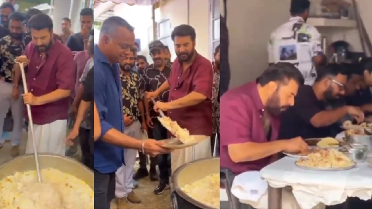 'വർഷങ്ങളായി മമ്മൂക്കയുടെ പതിവ്'; വീണ്ടും ബിരിയാണി ചെമ്പ് പൊട്ടിച്ച് മമ്മൂട്ടി, കൂടെക്കൂടി ഗൗതം മേനോനും 'വർഷങ്ങളായി മമ്മൂക്കയുടെ പതിവ്'; വീണ്ടും ബിരിയാണി ചെമ്പ് പൊട്ടിച്ച് മമ്മൂട്ടി, കൂടെക്കൂടി ഗൗതം മേനോനും