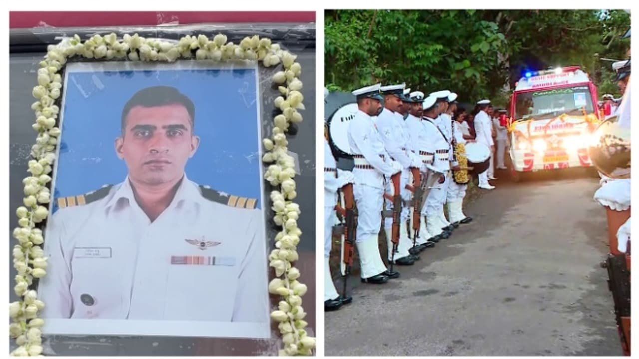 വീരമൃത്യു വരിച്ച മലയാളി പൈലറ്റ് വിപിന് അന്ത്യാഞ്ജലി; ഔദ്യോഗിക ബഹുമതികളോടെ സംസ്കാരം പൂർത്തിയായി വീരമൃത്യു വരിച്ച മലയാളി പൈലറ്റ് വിപിന് അന്ത്യാഞ്ജലി; ഔദ്യോഗിക ബഹുമതികളോടെ സംസ്കാരം പൂർത്തിയായി