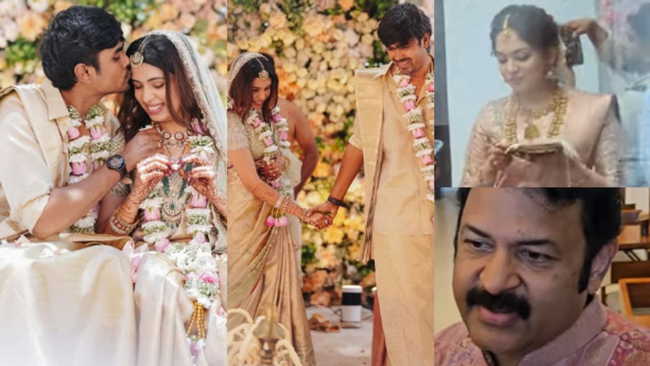 പ്രണയം പൂവണിഞ്ഞു, ദിയ കൃഷ്‍ണ വിവാഹിതയായി, നിറഞ്ഞുനിന്ന് അഹാനയും കൃഷ്‍ണകുമാറും കുടുംബവും