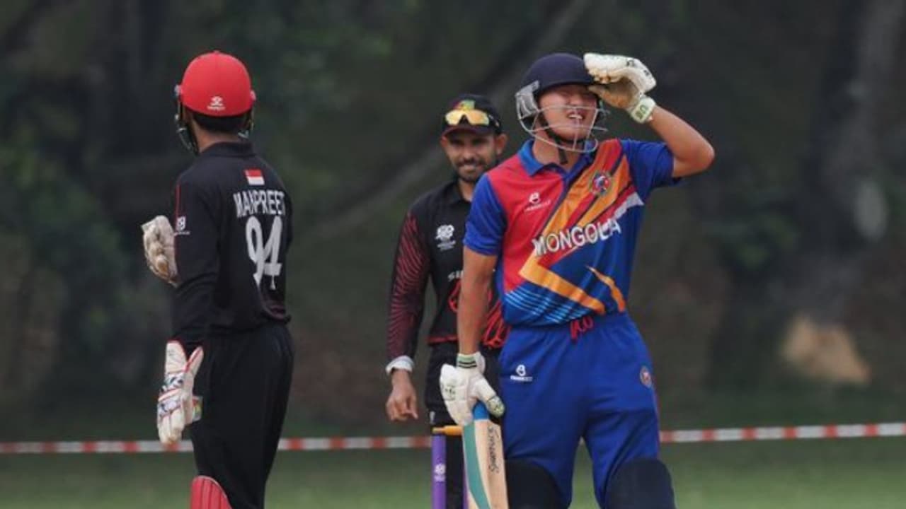 ടി20 ക്രിക്കറ്റ് ചരിത്രത്തിലെ കുഞ്ഞന്‍ സ്‌കോറുമായി മംഗോളിയ! ആദ്യ ഓവറില്‍ തന്നെ കളി തീര്‍ത്ത് സിംഗപ്പൂര്‍