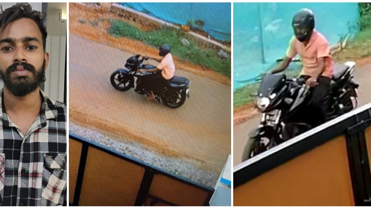 100ഓളം സിസിടിവി പരിശോധിച്ചപ്പോൾ കിട്ടിയ ഒറ്റ തുമ്പ്, കറുത്ത ബൈക്കിലെ പാച്ചിൽ; മാല മോഷ്ടാവ് കുടുങ്ങിയത് ഇങ്ങനെ 100ഓളം സിസിടിവി പരിശോധിച്ചപ്പോൾ കിട്ടിയ ഒറ്റ തുമ്പ്, കറുത്ത ബൈക്കിലെ പാച്ചിൽ; മാല മോഷ്ടാവ് കുടുങ്ങിയത് ഇങ്ങനെ