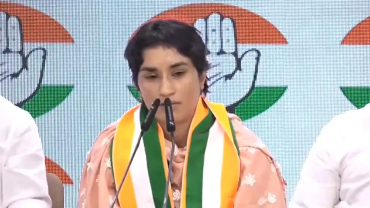 Haryana Elections 2024 Results: Vinesh Phogat gives Congress first win in Julana in 15 years Haryana Elections 2024 Results: Vinesh Phogat gives Congress first win in Julana in 15 years