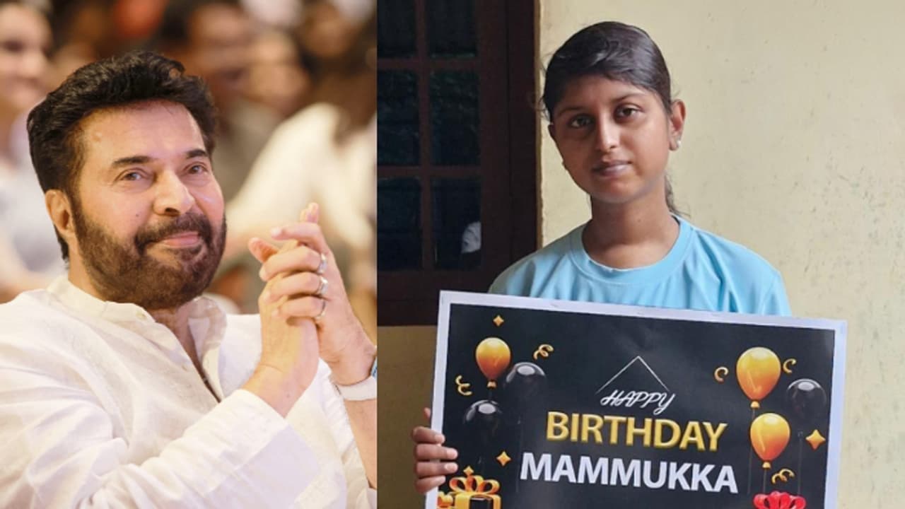 കൈത്താങ്ങായി മമ്മൂട്ടി; കെയര്‍ ആന്‍ഡ് ഷെയറിലൂടെ മഞ്ജിമയ്ക്ക് പുതുജന്മം