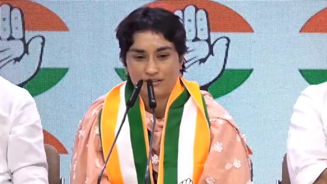 Vinesh Phogat secures Haryana poll ticket shortly after joining Congress