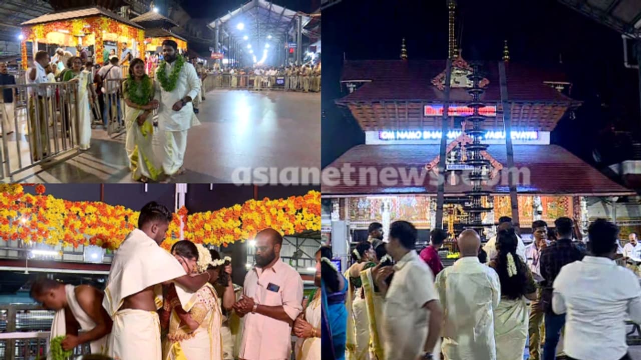 ഗുരുവായൂരിൽ കല്യാണ മേളം തുടങ്ങി, ഇന്ന് നടക്കേണ്ടത് 356 വിവാഹങ്ങൾ; ബുക്കിങ് തുടരുന്നുവെന്ന് ദേവസ്വം ഗുരുവായൂരിൽ കല്യാണ മേളം തുടങ്ങി, ഇന്ന് നടക്കേണ്ടത് 356 വിവാഹങ്ങൾ; ബുക്കിങ് തുടരുന്നുവെന്ന് ദേവസ്വം