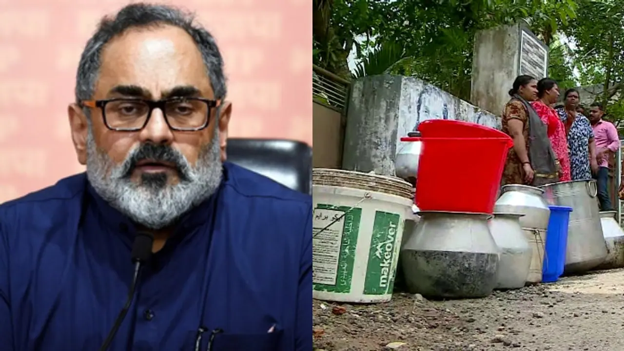 'Focus on replacing 90 year old pipes...' Rajeev Chandrasekhar tells Kerala govt over water crisis in capital