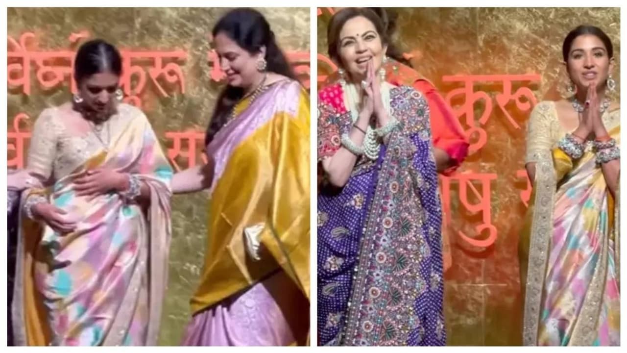 திருமணமாகி 2 மாதத்தில் கர்ப்பமான அம்பானி மருமகள்? திருமணமாகி 2 மாதத்தில் கர்ப்பமான அம்பானி மருமகள்?