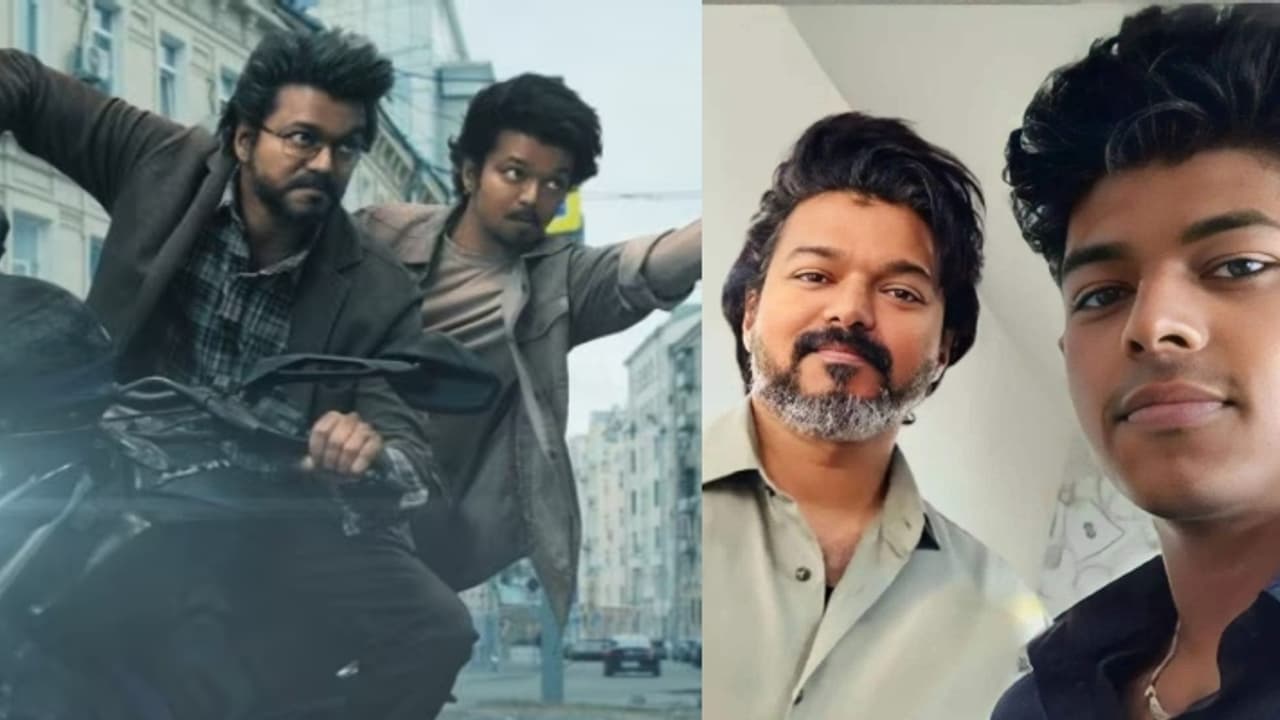 'ഇത് നിന്‍റെ അച്ഛന്‍റെ കളിയാണ്': 'ഗോട്ട്' വിജയ് സ്വന്തം മകന് നല്‍കിയ ഉപദേശമോ? 