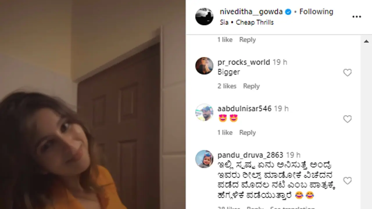 ರೀಲ್ಸ್ ಮಾಡುವುದಕ್ಕೆಂದೇ ಡಿವೋರ್ಸ್ ಪಡೆದಳಾ ನಟಿ ನಿವೇದಿತಾಗೌಡ!