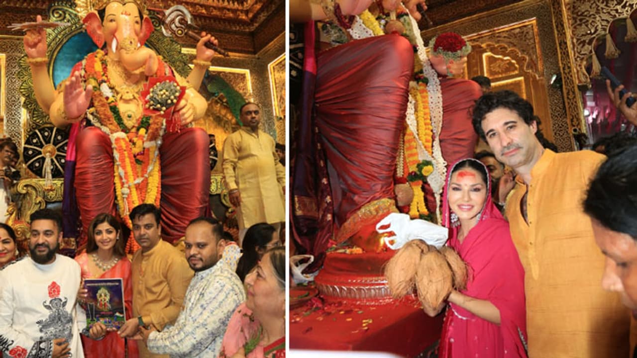 shilpa shetty to sunny leone at lalbaugcha raja darshan shilpa shetty to sunny leone at lalbaugcha raja darshan