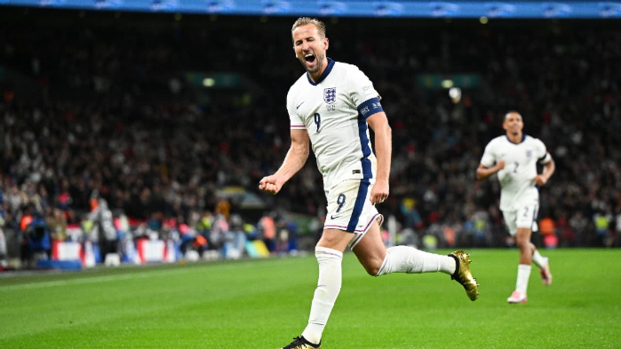 UEFA Nations League 2024 25: Harry Kane scores twice in 100th appearance as England beat Finland 2 0 UEFA Nations League 2024 25: Harry Kane scores twice in 100th appearance as England beat Finland 2 0