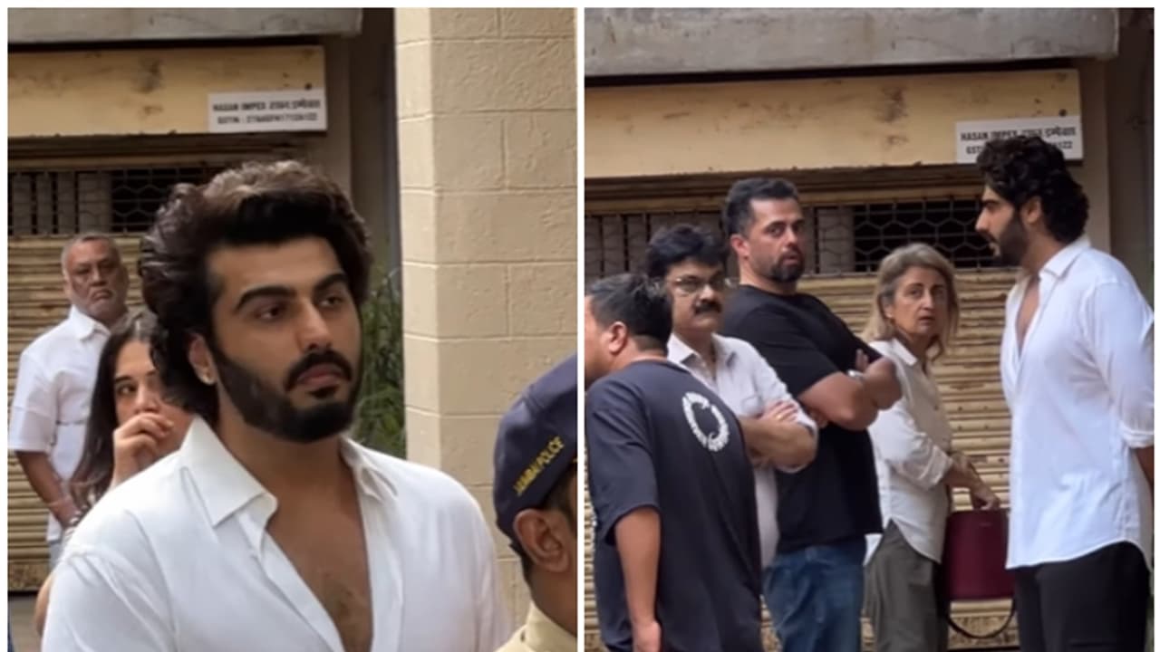 Arjun Kapoor rushes to support Malaika Arora after her father Anil Arora allegedly dies by suicide [WATCH]