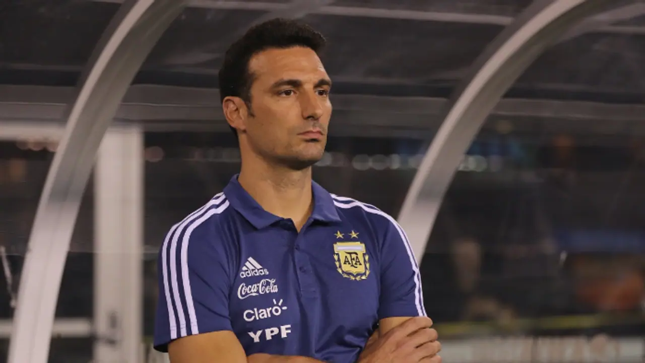 Argentina boss Lionel Scaloni laments penalty decision in 2 1 loss to Colombia Argentina boss Lionel Scaloni laments penalty decision in 2 1 loss to Colombia