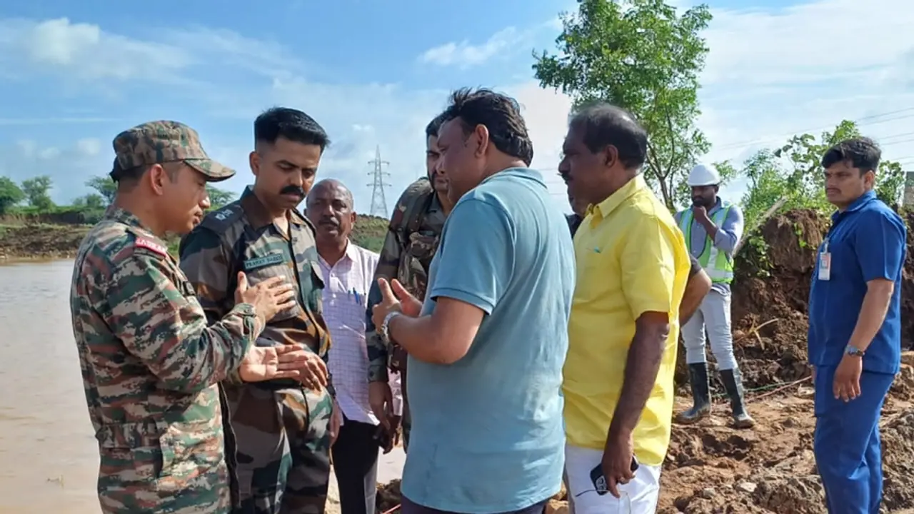 ಭಾರತೀಯ ಸೇನೆಯಿಂದ ವಿಜಯವಾಡ ಪ್ರವಾಹ ಪೀಡಿತ ಜನರ ರಕ್ಷಣೆ!