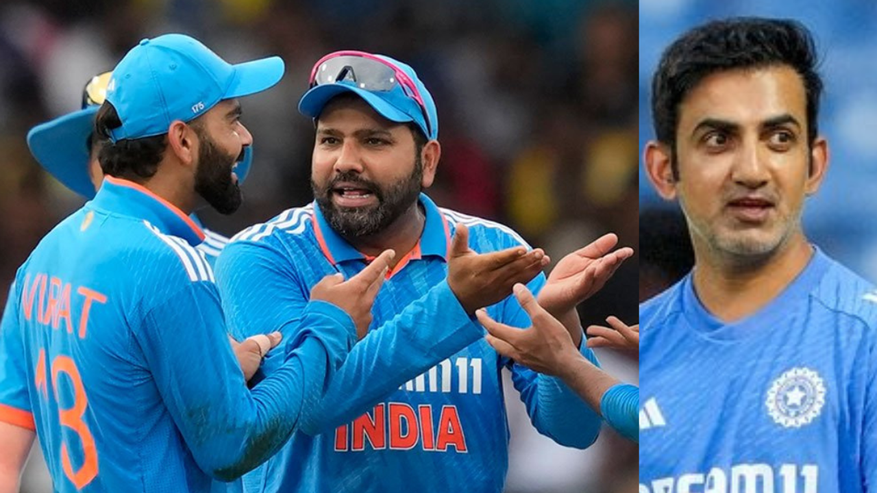 Rohit Sharma Virat Kohli Gautam Gambhir